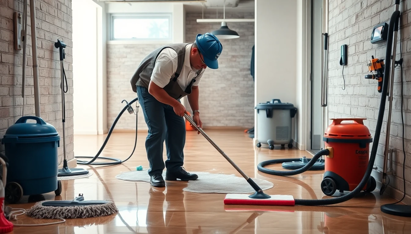 Basement Flood Cleanup